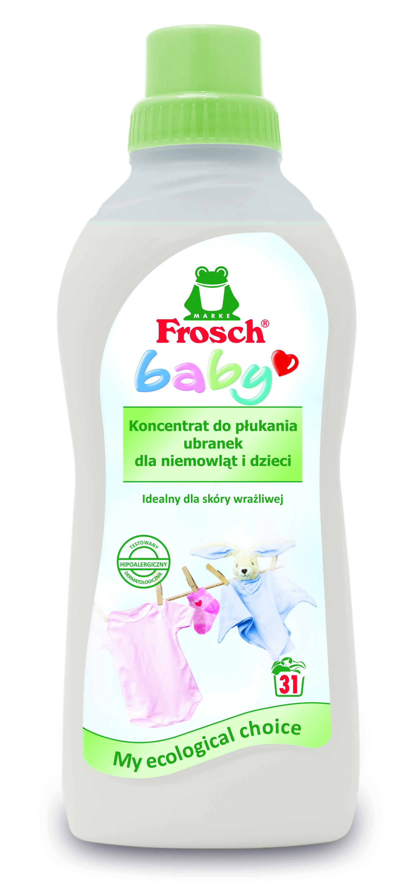 Koncentrat do płukania FROSCH Baby 750 ml