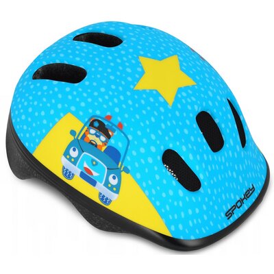 Kask rowerowy SPOKEY Fun Niebieski dla Dzieci (rozmiar M)