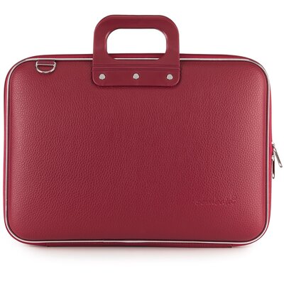 Torba na laptopa BOMBATA Classic 15-16 cali Burgundowy