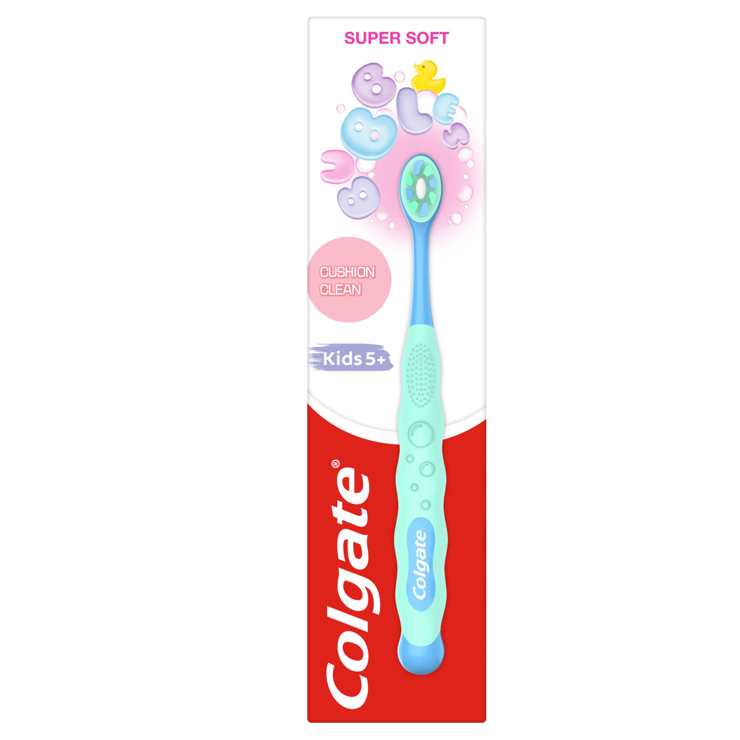 Colgate Cushion Clean szczoteczka do mycia zębów dla dzieci 5+, 1 szt.