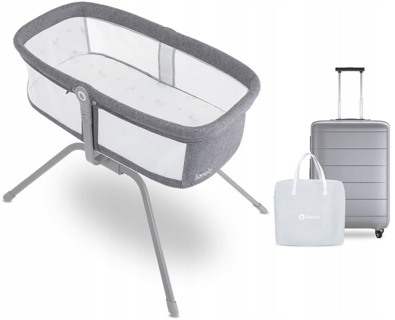 LIONELO malin kołyska łóżeczko leżaczek bujaczek