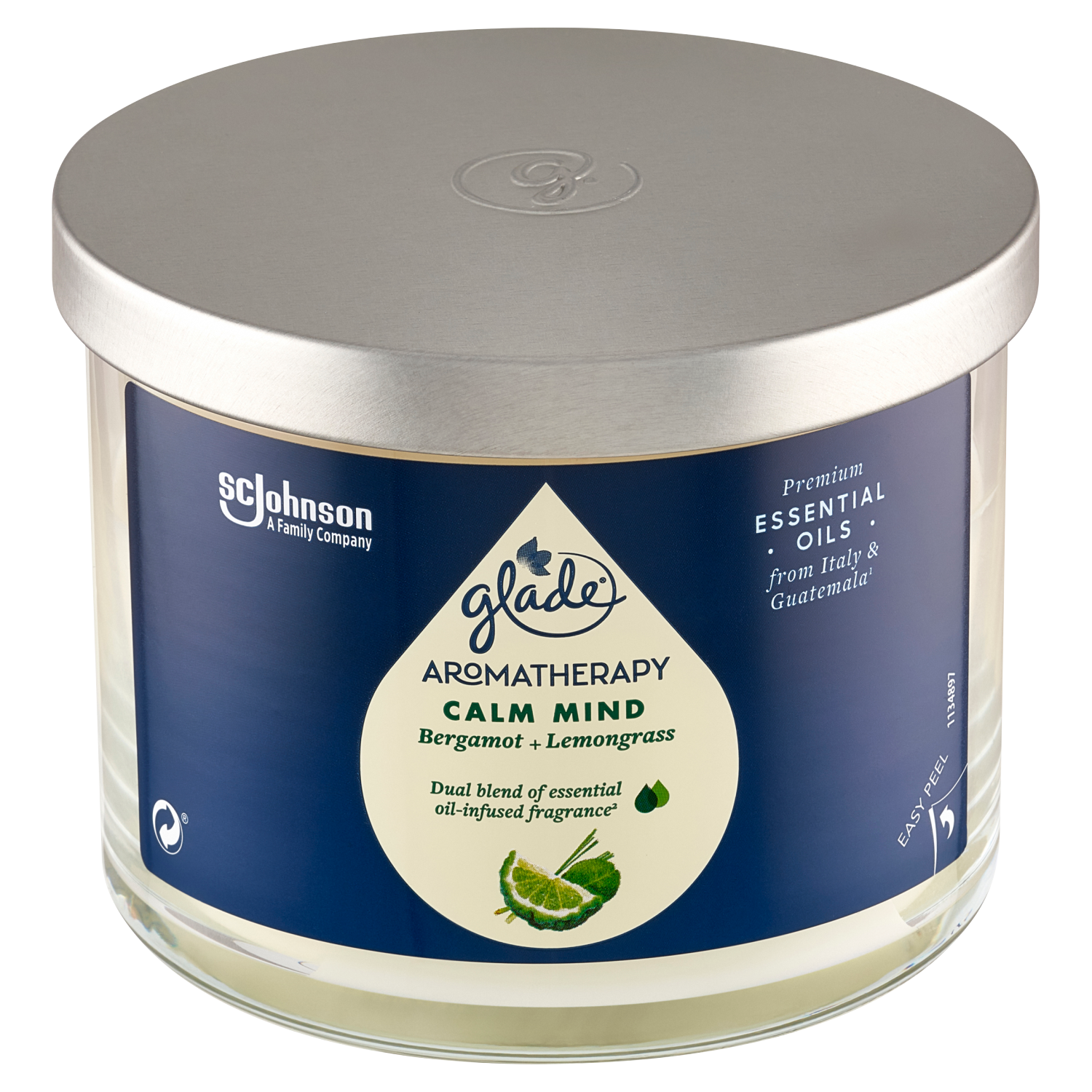 Glade Aromatherapy świeca zapachowa calm mind, 260 g