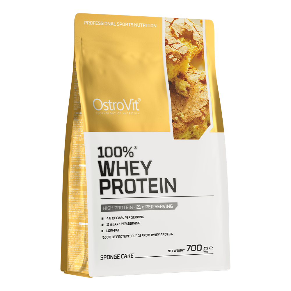 OstroVit 100% Whey Protein odżywka białkowa o smaku biszkoptowym, 700 g