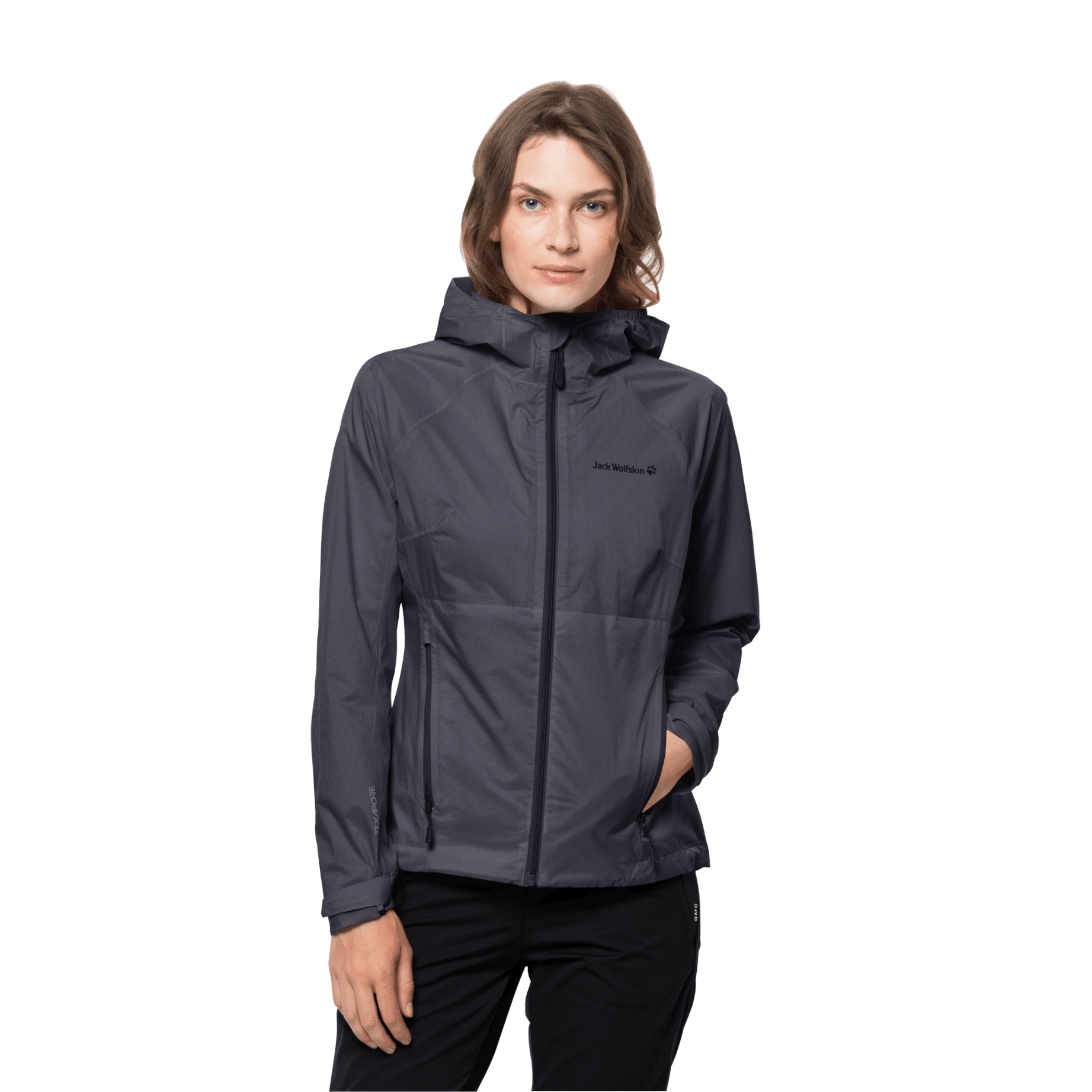 Kurtka przeciwdeszczowa TASMAN 2L JKT W graphite - XS