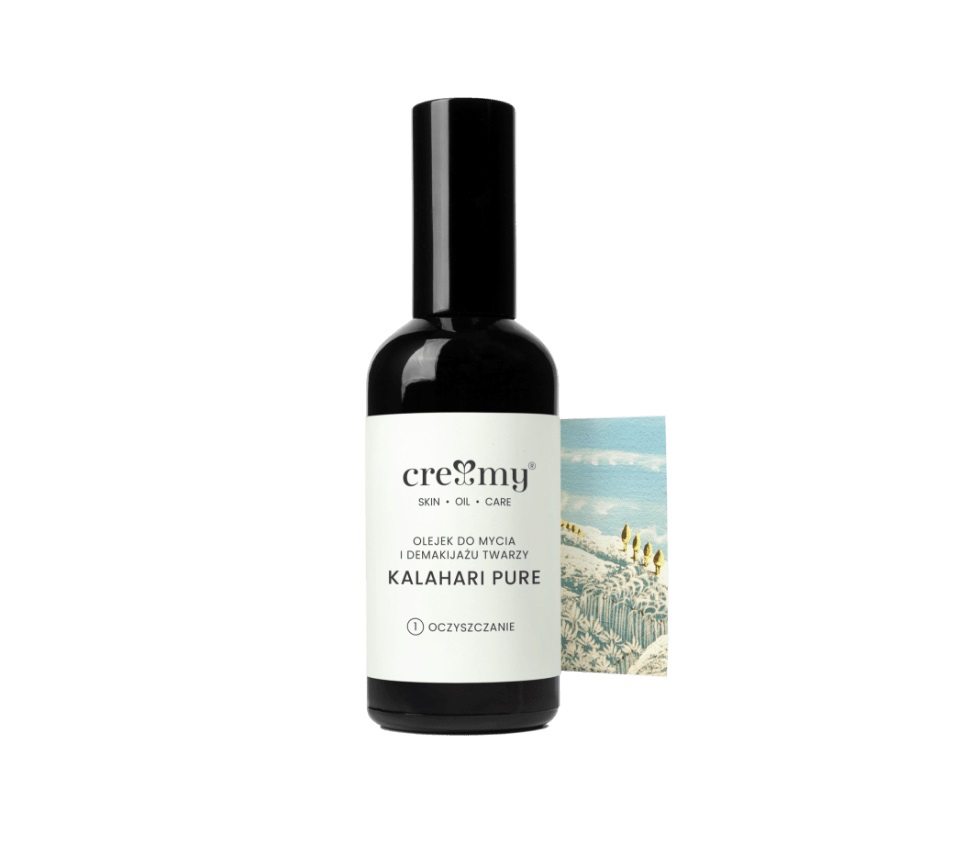 Creamy Kalahari Pure olejek do mycia i demakijażu twarzy, 100 ml