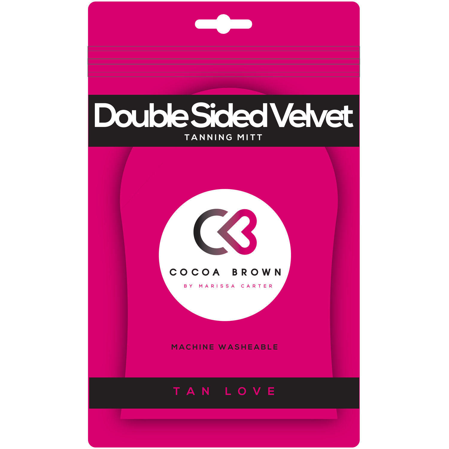 Cocoa Brown Double Sided Velvet dwustronna rękawica do aplikacji samoopalacza, 1 szt.