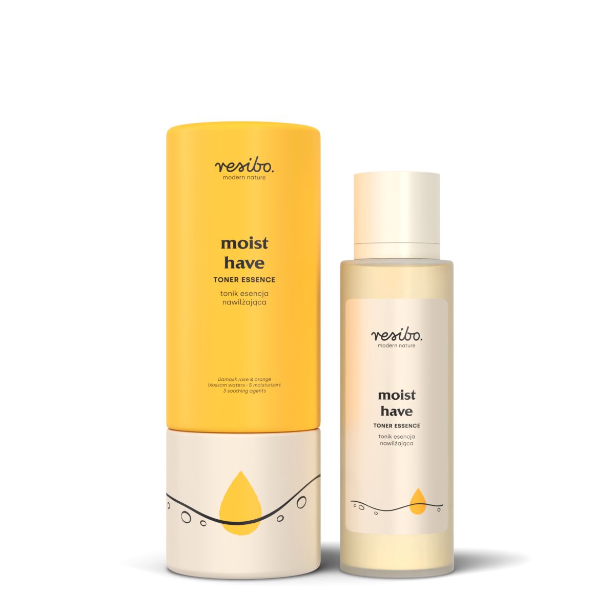 Resibo Moist Have nawilżający tonik-esencja do twarzy, 100 ml