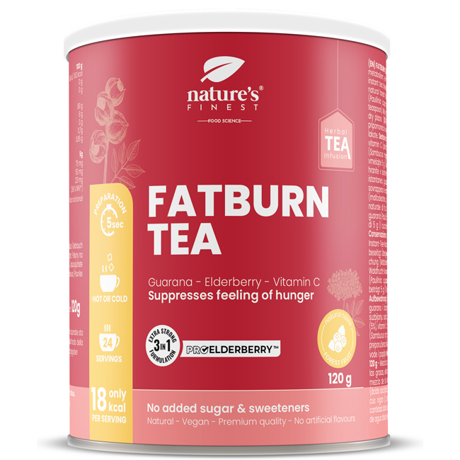 Nature's Finest Fatburn Tea suplement diety, 120 g