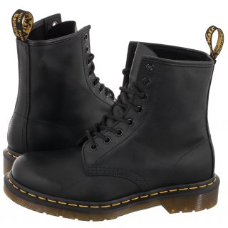 Glany Dr. Martens 1460 Black Greasy 11822003