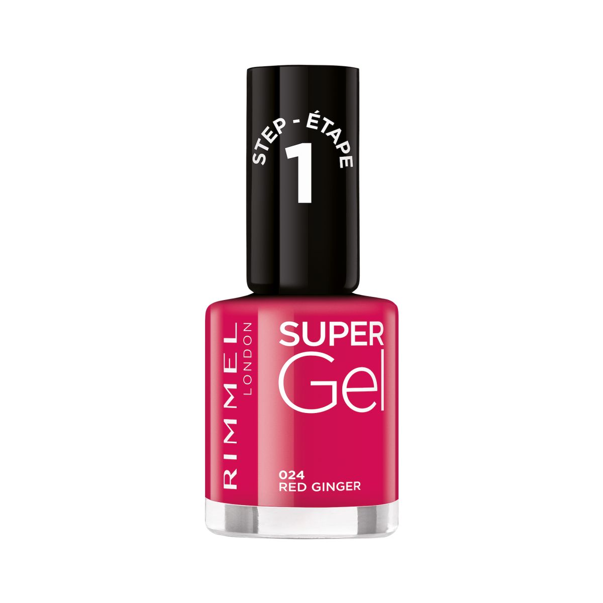 Rimmel Super Gel żelowy lakier do paznokci red ginger 24, 12 ml