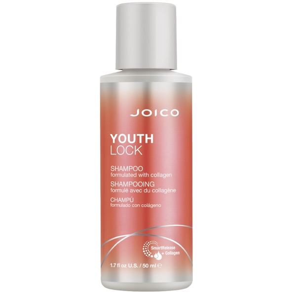 Joico Youthlock delikatny szampon do włosów dojrzałych wzbogacony o kolagen, 50 ml