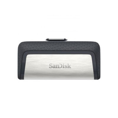 Pendrive SANDISK Ultra Dual Drive 32GB, USB-C / USB 3.2 Gen. 1 (USB 3.0), Odczyt 150 Mb/s Srebrno-czarny