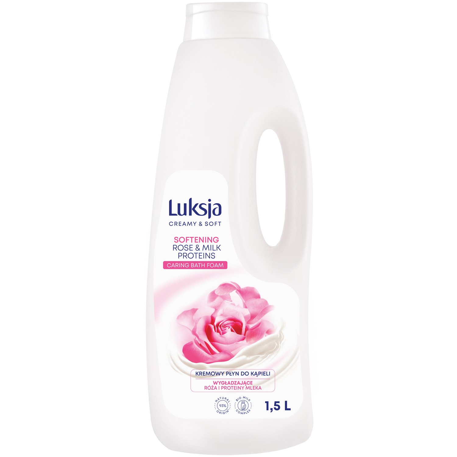Luksja Creamy&Soft kremowy płyn do kąpieli, 1500 ml