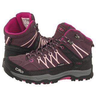 Buty Trekkingowe CMP Kids Rigel Mid Trekking Shoe Wp 3Q12944J 05HM Prugna/Peach