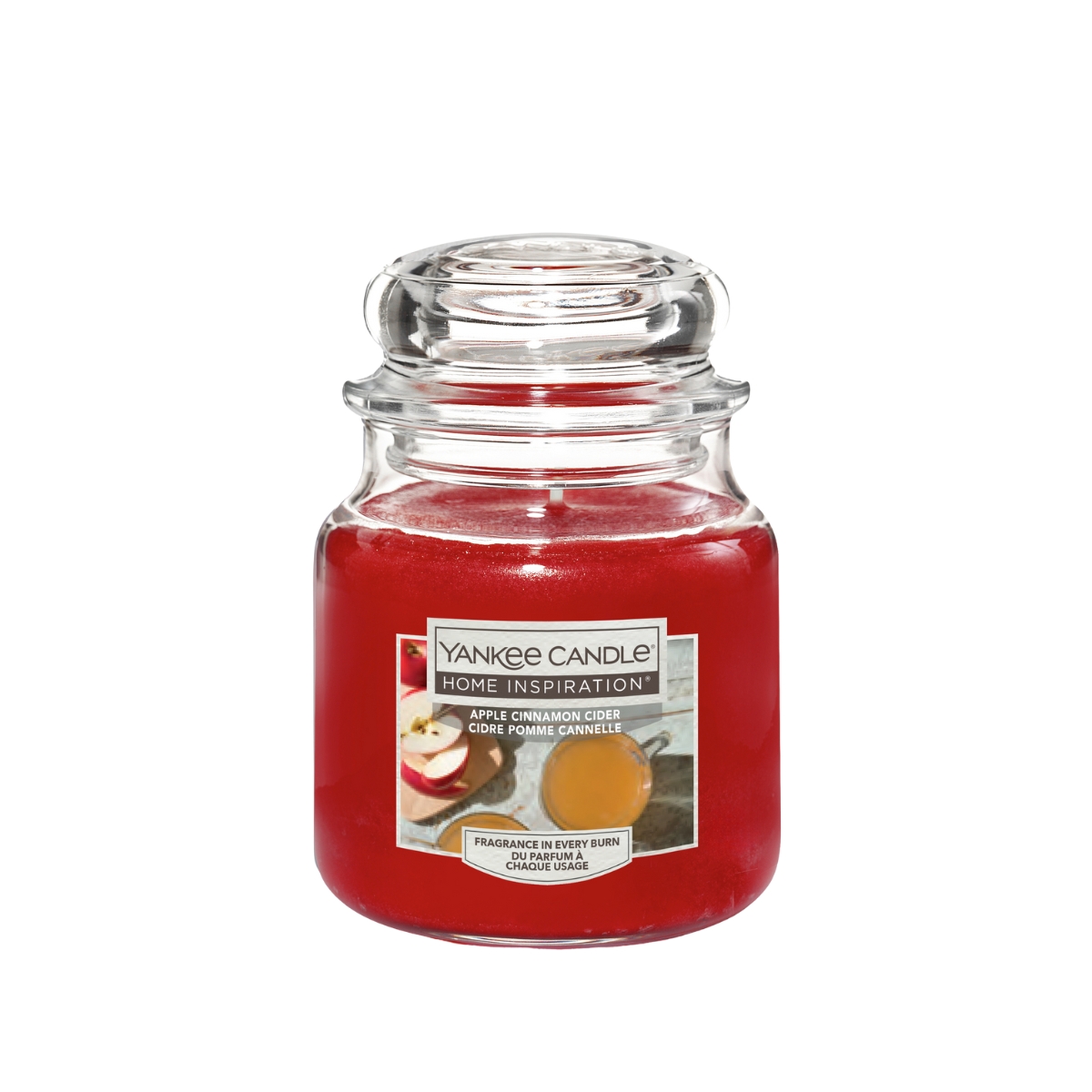 Yankee Candle Home Inspiration Apple Cinnamon Cider świeca zapachowa, 104 g