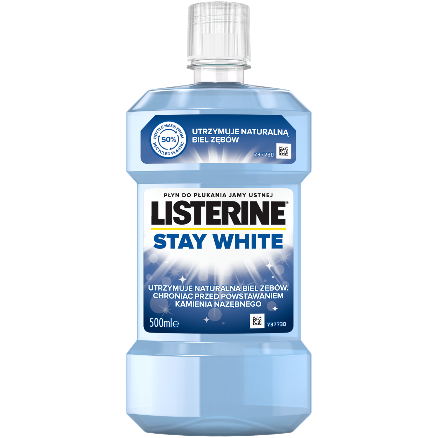 Listerine Stay White płyn do płukania jamy ustnej, 500 ml