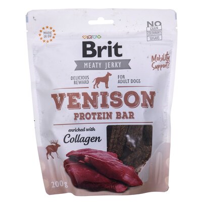 Przysmak dla psa BRIT Jerky Venison Protein Bar 200 g