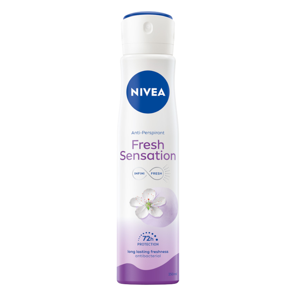 Nivea Fresh Sensation antyperspirant w sprayu damski, 250 ml
