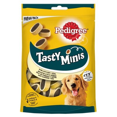 Przysmak dla psa PEDIGREE Tasty Minis Wołowina z serem 140 g