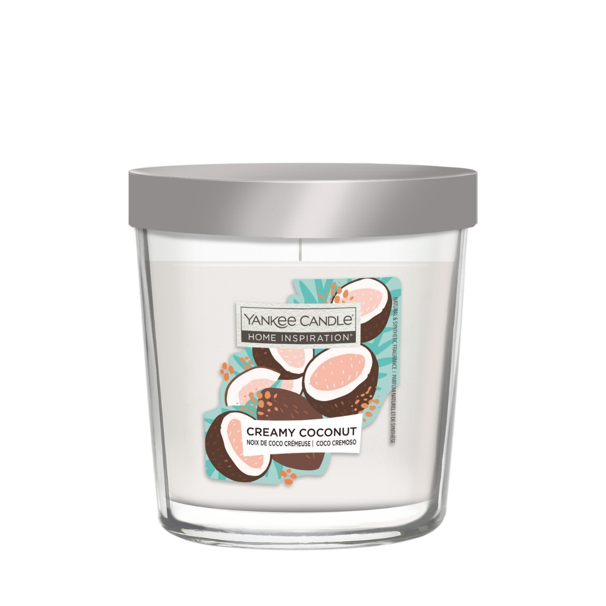 Yankee Candle Home Inspiration Creamy Coconut świeca zapachowa, 200 g