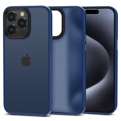 Etui TECH-PROTECT MagMat do Apple iPhone 15 Pro Niebieski matowy