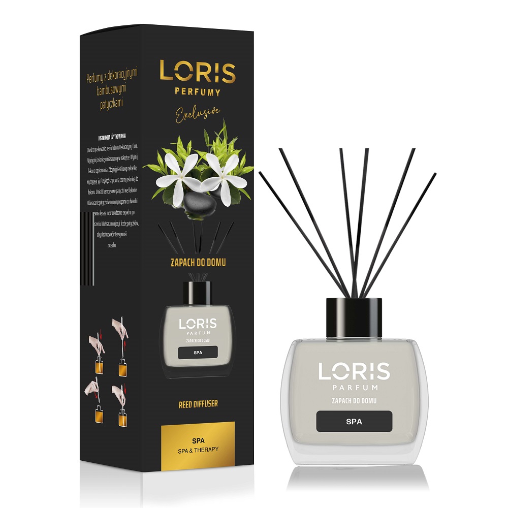 Loris dyfuzor zapachowy z patyczkami Spa & Terapia, 120 ml