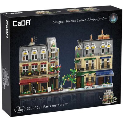 Klocki plastikowe CADA Master Paryska Restauracja C66009W