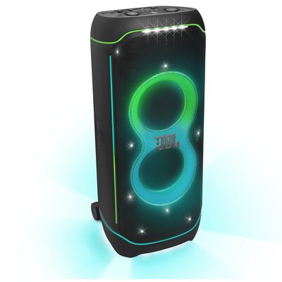 Power Audio JBL PartyBox Ultimate, 1100W, Bluetooth, Wi-Fi, Podwójne wejście mikrofonowe i gitarowe, IPX4, JBL Party Pad