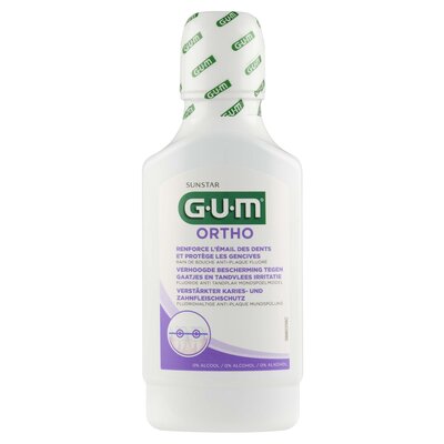 Płyn do płukania jamy ustnej SUNSTAR GUM Ortho 300 ml