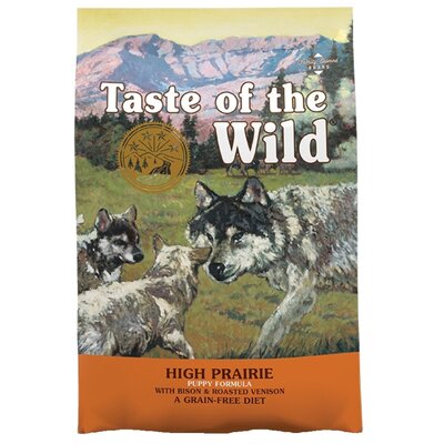 Karma dla psa TASTE OF THE WILD High Prairie Puppy Bizon i dziczyzna 2 kg