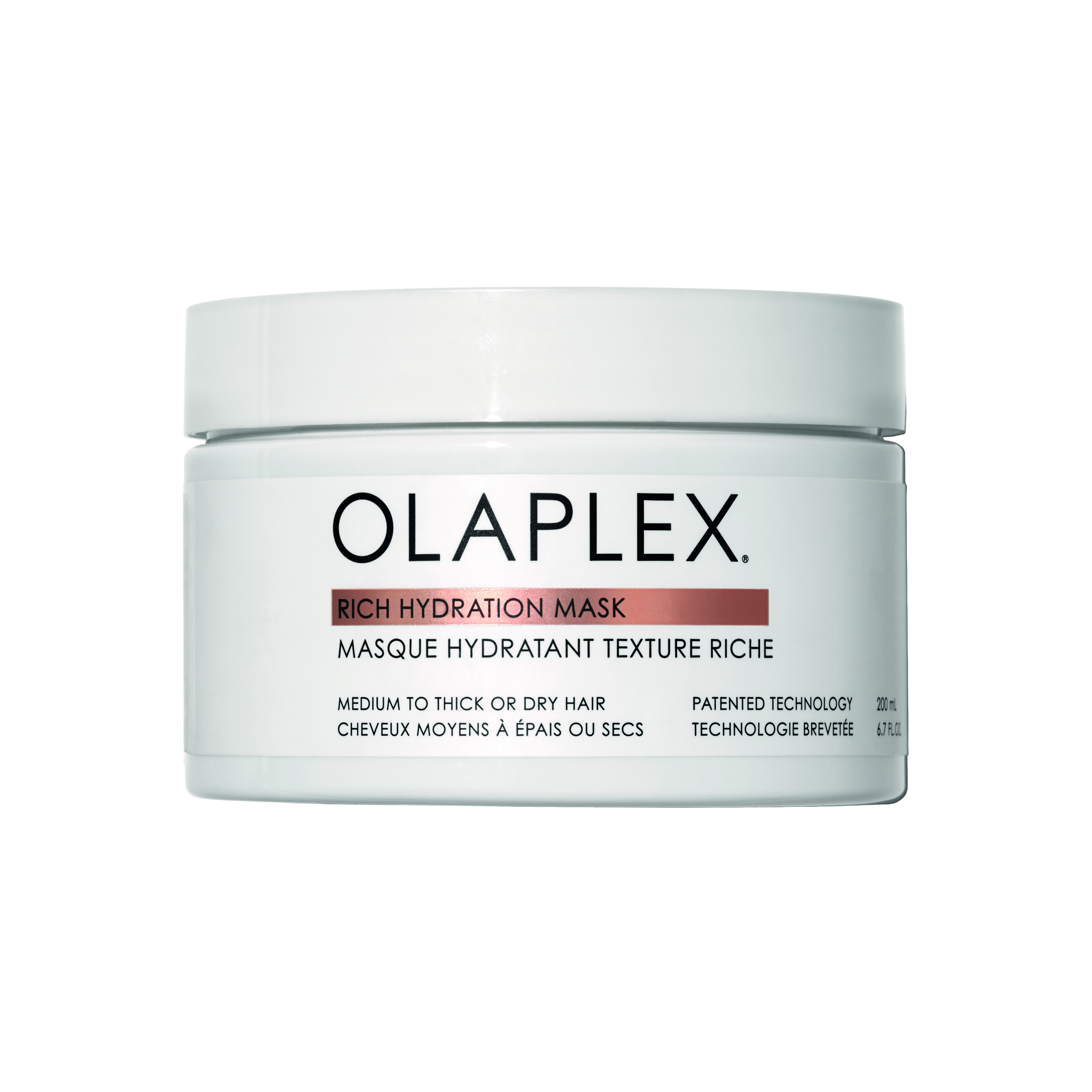 Olaplex RICH HYDRATION głęboko nawilżająca maska do włosów odwodnionych, 200 ml