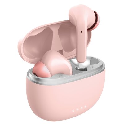 Słuchawki dokanałowe FOREVER TWE-210 Różowy