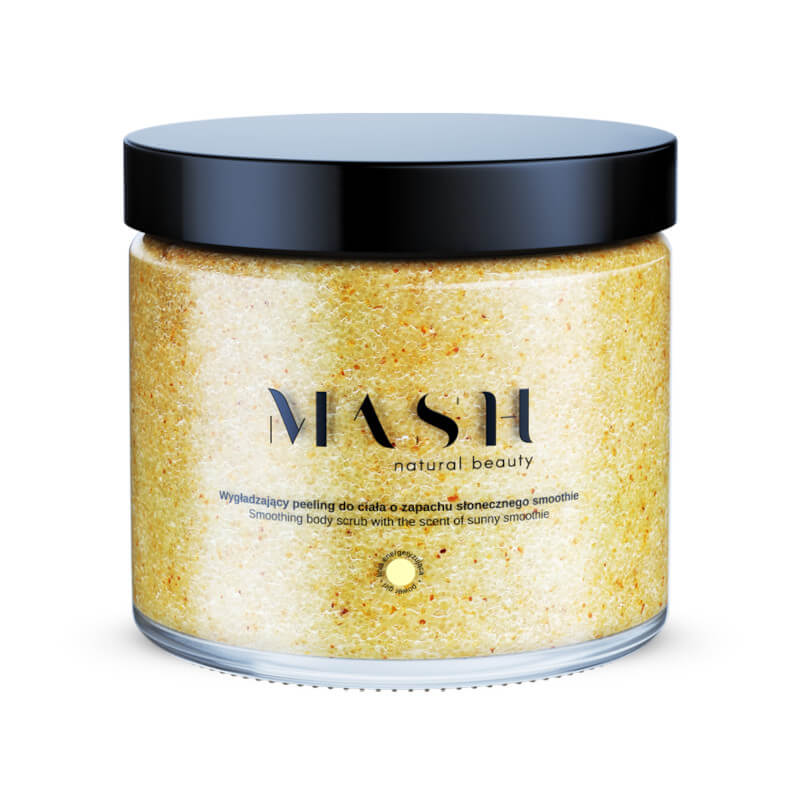 Mash Power girl peeling wygładzający do ciała o zapachu słonecznego smoothie, 300 g