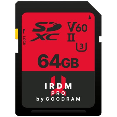 Karta pamięci GOODRAM IRDM Pro SDXC 64GB