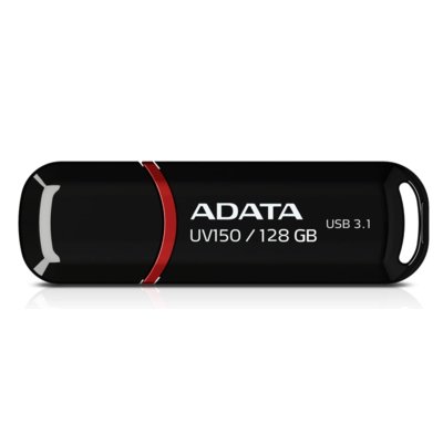 Pendrive ADATA DashDrive UV150 128GB, USB 3.2 Gen. 1 (USB 3.0), Odczyt 100 Mb/s Czarny