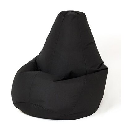 Pufa worek GO GIFT Sako Grusza L Czarny 105 x 80 cm