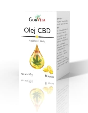 Olej CBD 60 kaps GorVita