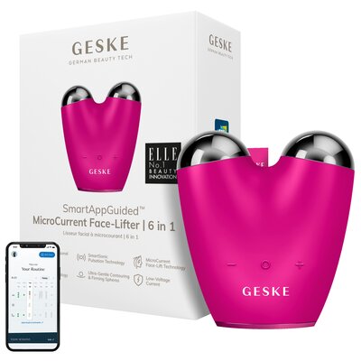 Urządzenie do liftingu twarzy GESKE GK000015MG01 6w1 Magenta