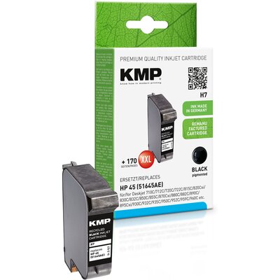 Tusz KMP do HP 45 51645AE Czarny 42 ml 0927,4451