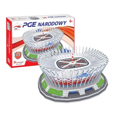 Puzzle 3D CUBIC FUN Stadion PGE Narodowy MC249H (105 elementów)