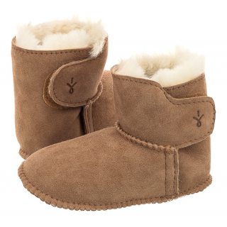 Trzewiki EMU Australia Baby Bootie Chestnut B10310