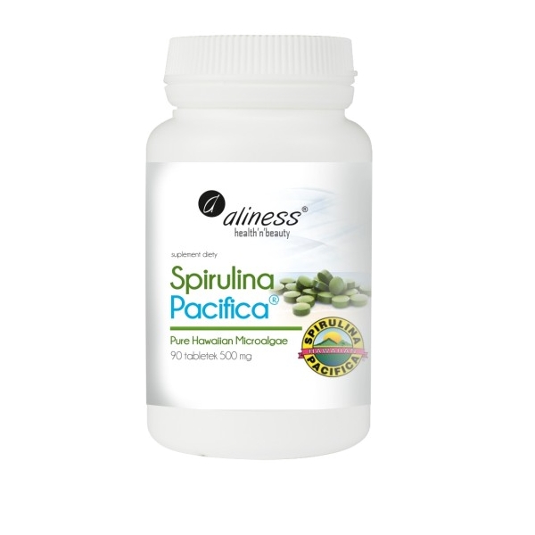 Aliness Spirulina Pacyfica suplement diety, 90 tabl./1 opak.