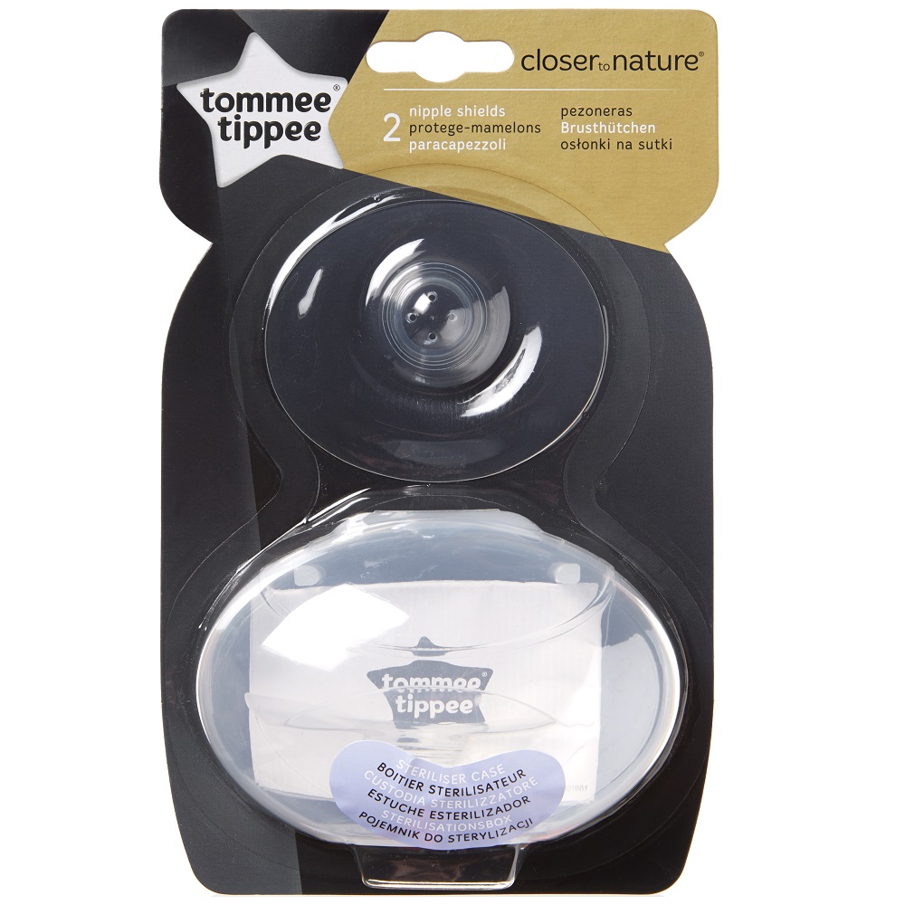 Tommee Tippee Closer To Nature osłonki na sutki, 2 szt./1 opak.