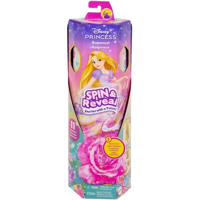 Lalka DISNEY PRINCESS Roszpunka Zakręć i odkryj HTV86