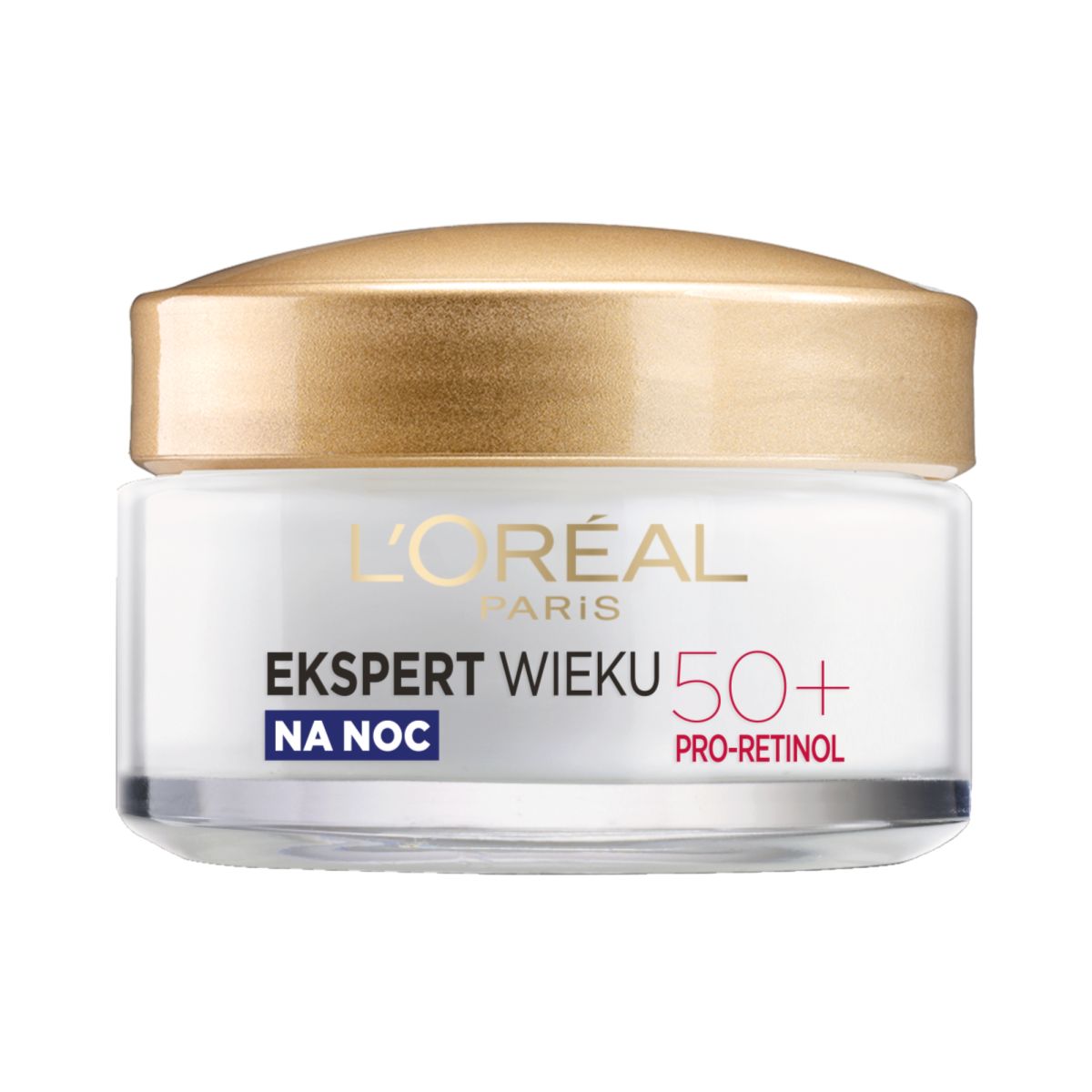 L'Oréal Paris Ekspert Wieku przeciwzmarszczkowy krem ujędrniający na noc 50+, 50 ml