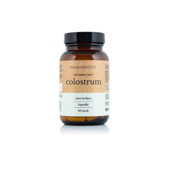 PrimaBiotic Colostrum suplement diety, 60 kaps./1 opak.