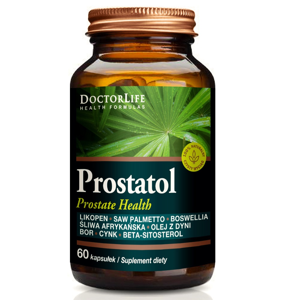 Doctor Life Prostatol suplement diety prostatol 896mg, 60 kaps./1 opak.