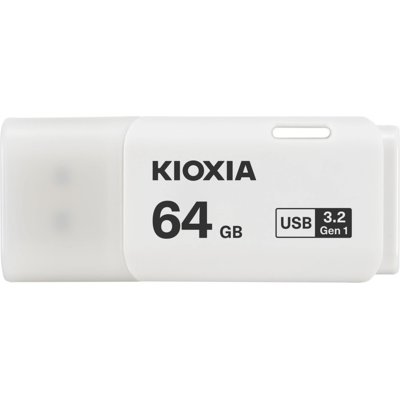 Pendrive KIOXIA Hayabusa U301 64GB, USB 3.2 Gen. 1 (USB 3.0) Biały