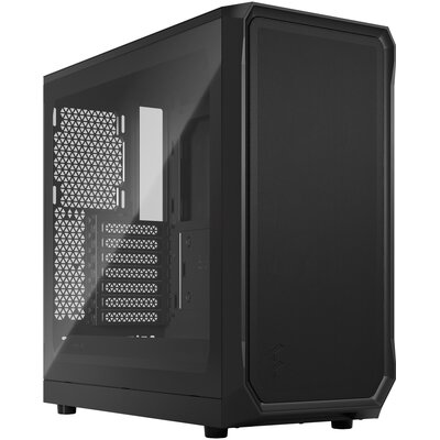 Obudowa FRACTAL DESIGN Focus 2 TG Clear Tint Czarny