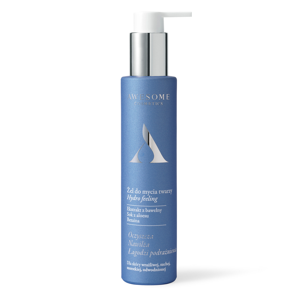 Awesome Cosmetics Hydro Feeling żel do mycia twarzy nawilżający, 100 ml